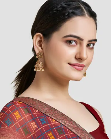 Product, Jewellery, Jhumka Earrings photography by CPH Studio, photograph 3